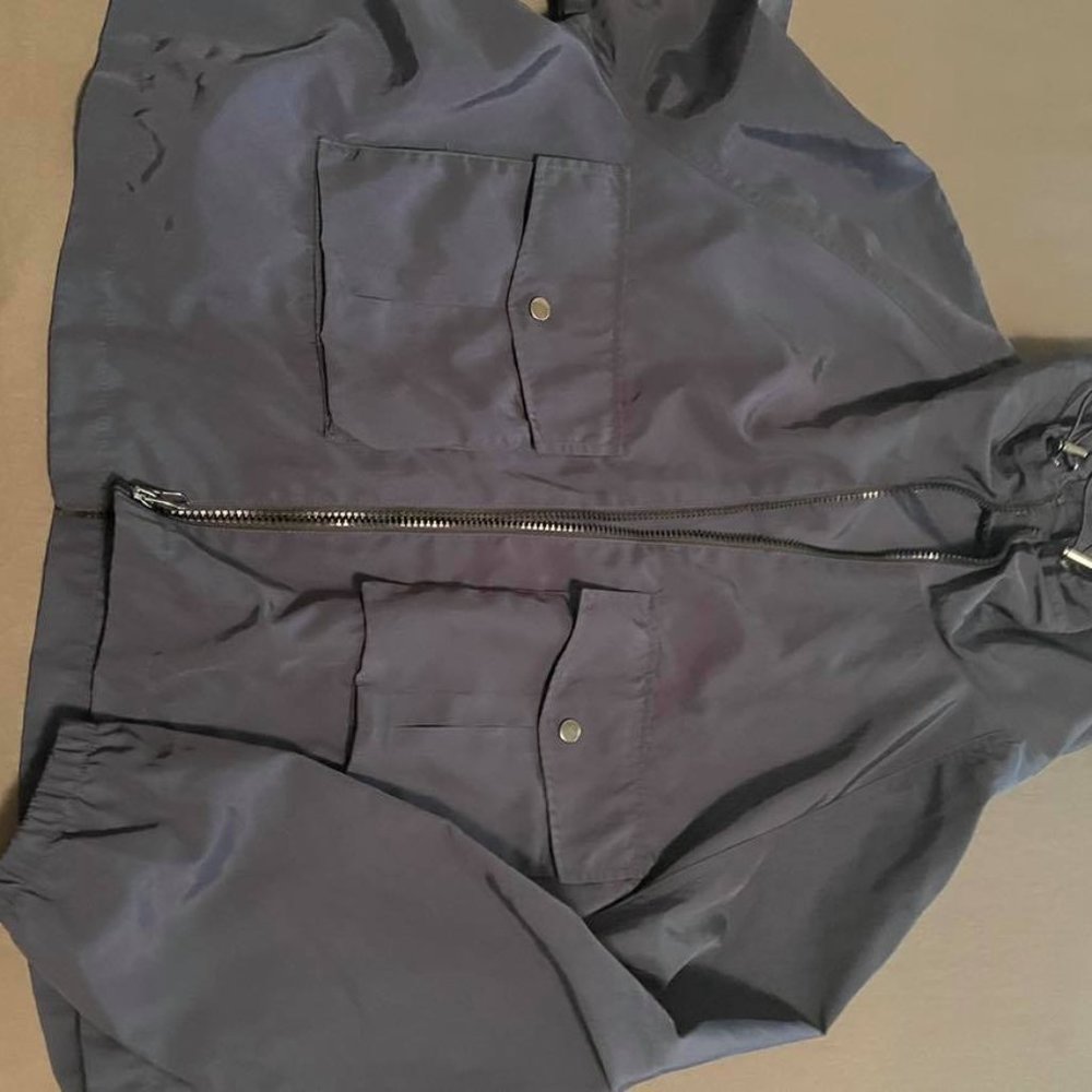 New Basic Raincoat Windbreaker Lightweight Hooded… - image 8
